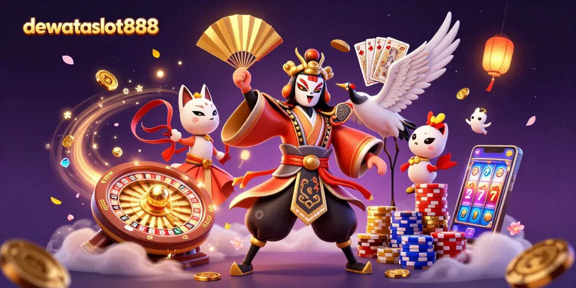 Mainkan slot demo di dewataslot888 dengan simbol keberuntungan dan hadiah besar.