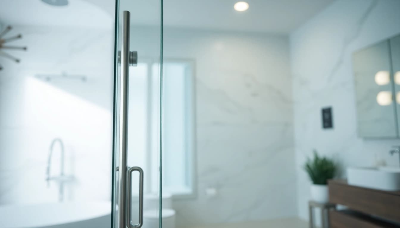 Transform your space with elegant shower screens semi frameless, enhancing modern bathroom aesthetics.