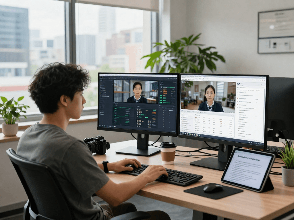 Detect ai image in an advanced content moderation workspace with real-time analytics and AI dashboards.