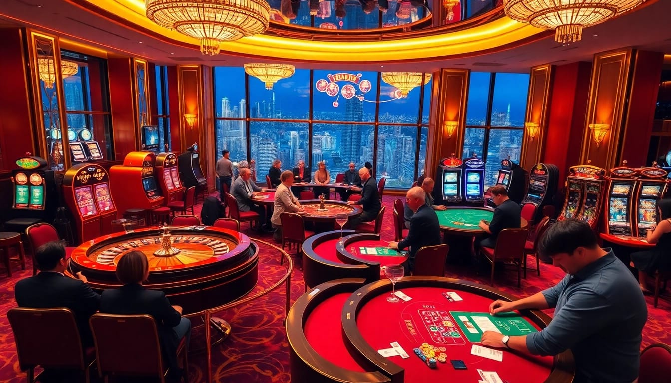 Découvrez les sensations d'un jeu stratégique dans un casino en ligne France fiable, avec des tables vibrantes et des joueurs enthousiastes.