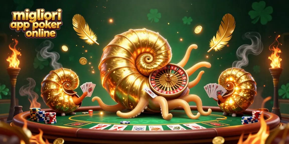 Affronta il tavolo verde con le migliori app poker online e vinci grazie alle mani di gioco.