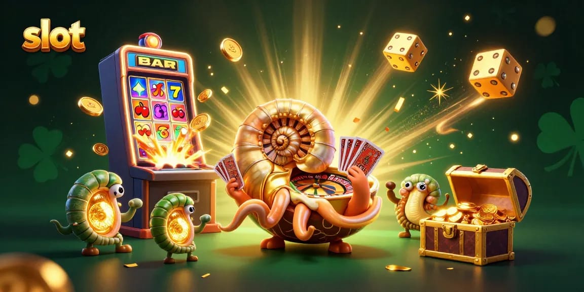 Engage with thrilling slots at our casino featuring a giant nautilus roulette and abundant jackpots.