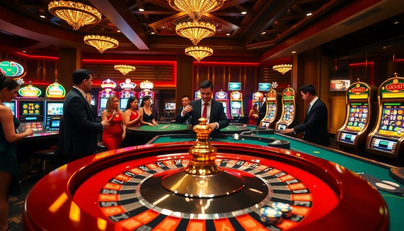 Vivez des jeux palpitants dans un casino en ligne France fiable avec une table de roulette animée pleine d'action.