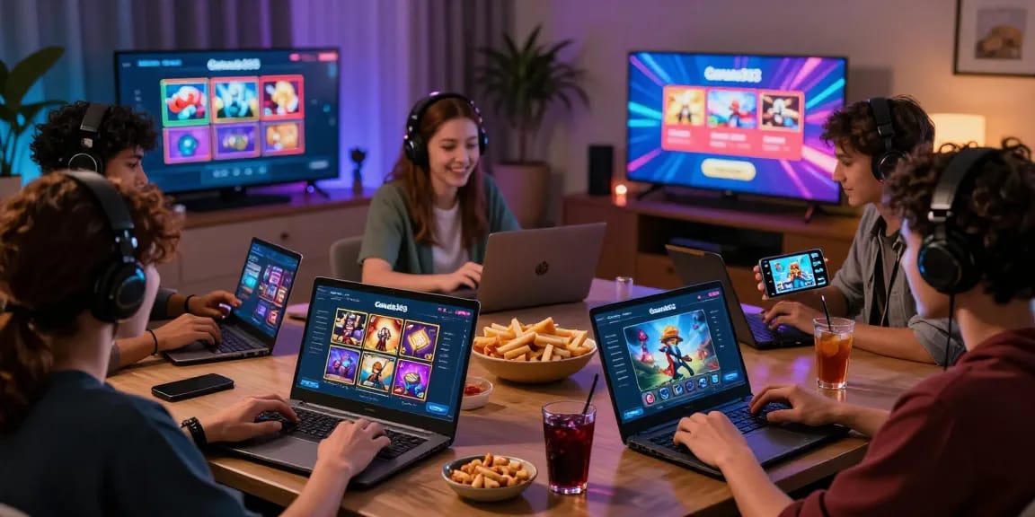 garuda303 login screen showcased in a cozy gaming atmosphere with players enjoying online slots