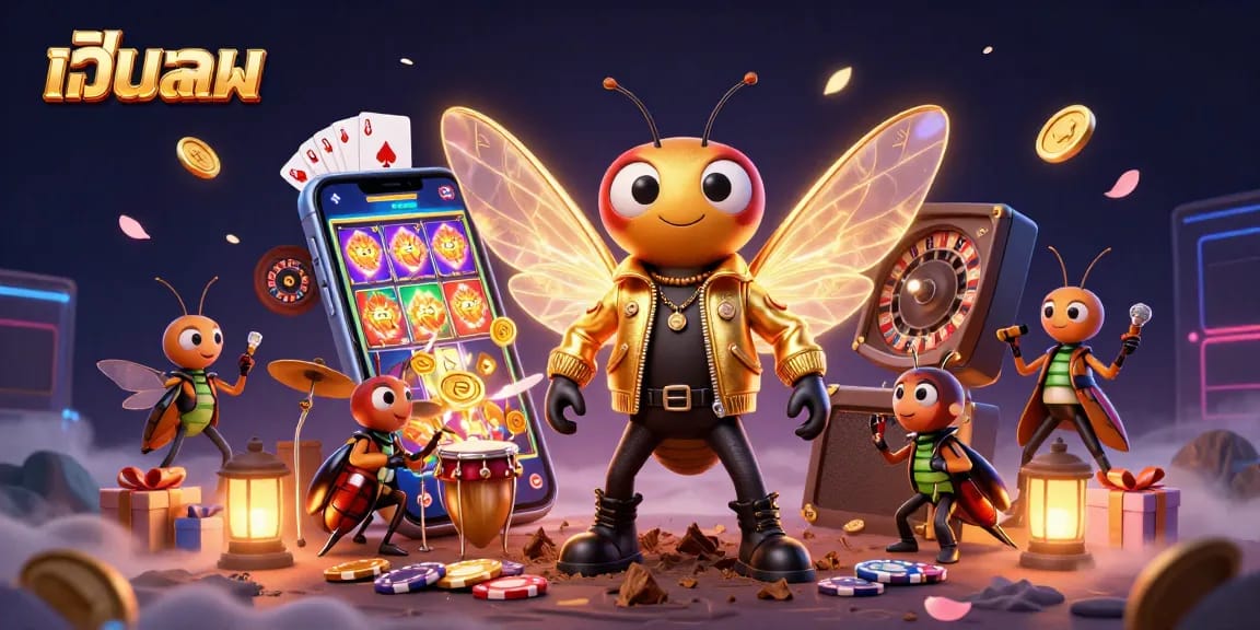 Experience เว็บบอล betting with lively characters, colorful slot games, and engaging casino elements.