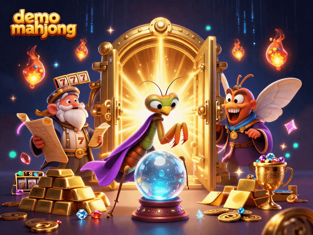 Menang jackpot dalam demo mahjong dengan slot menggiurkan dan karakter magis yang energik.