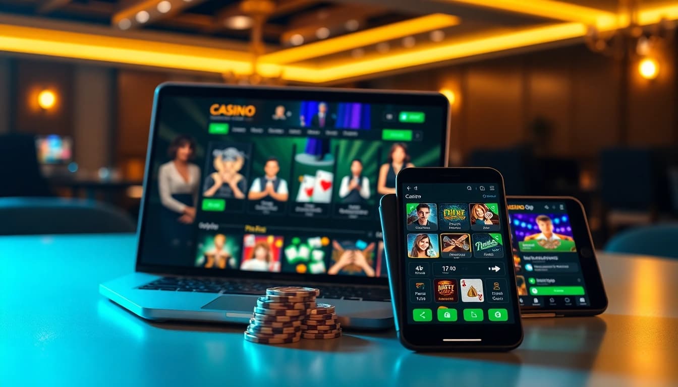 Experience top-tier gaming at https://whycazino.com with a vibrant online casino interface showcasing live dealer games and slots.