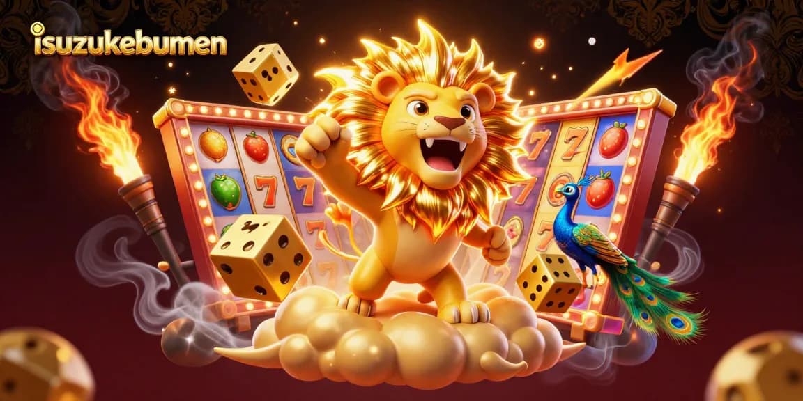 Experience the thrill with isuzukebumen's vibrant casino scene featuring dynamic slot elements.