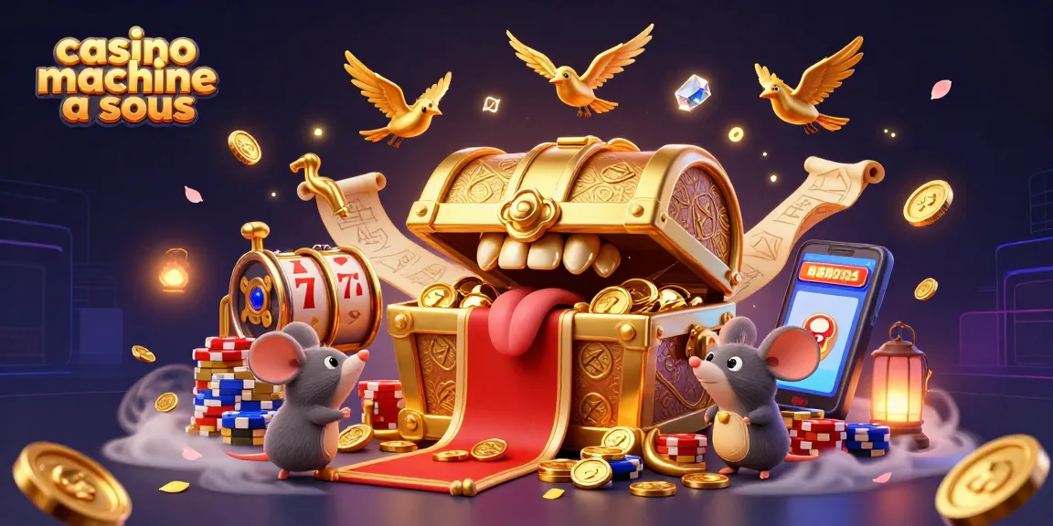 Gagnez gros avec les machines à sous, spectacles de pièces dorées et émerveillement au casino.