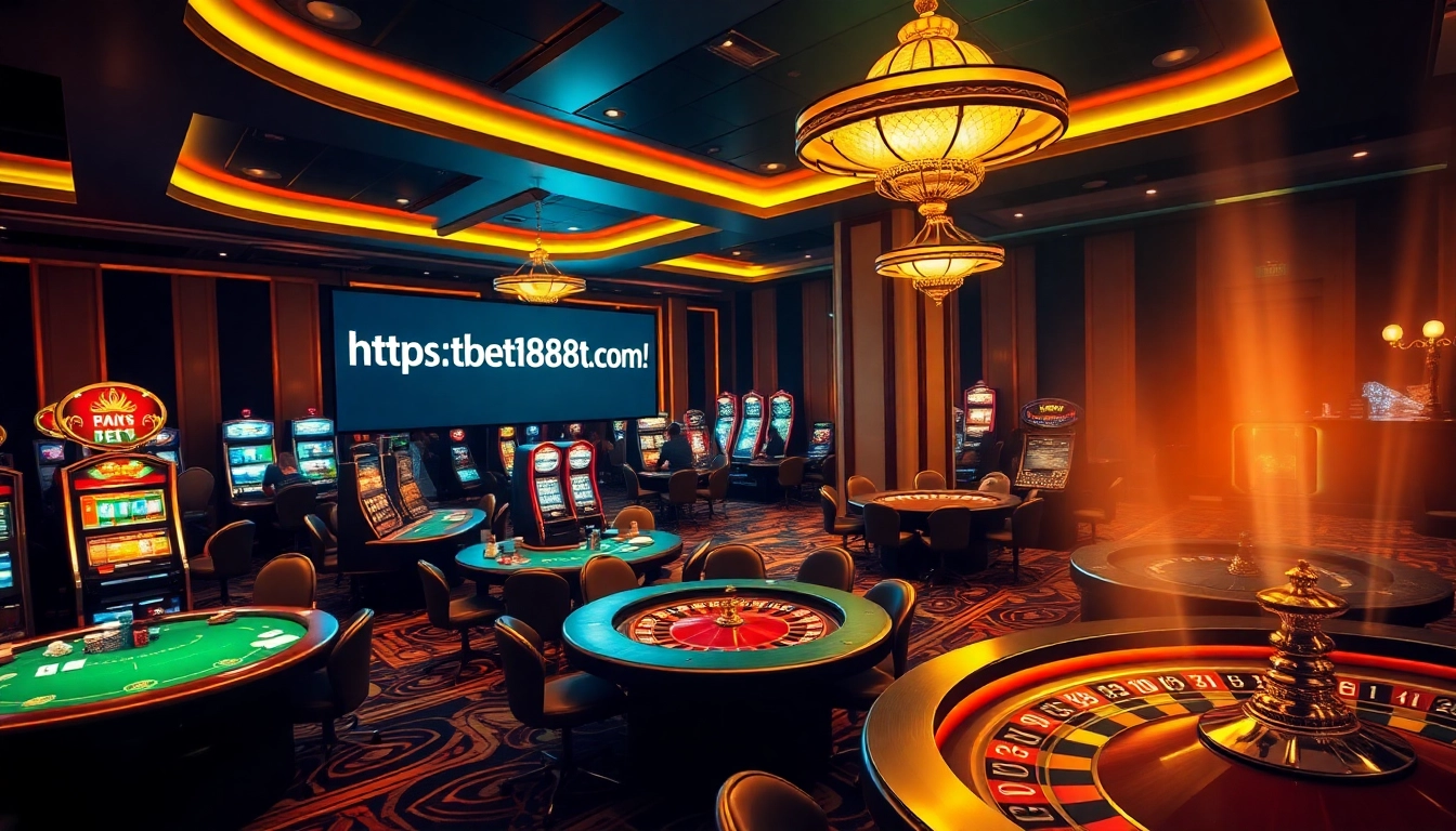 Experience the thrill of online gambling at https://tobet88bet.com/ with engaging casino tables and vibrant slot machines.