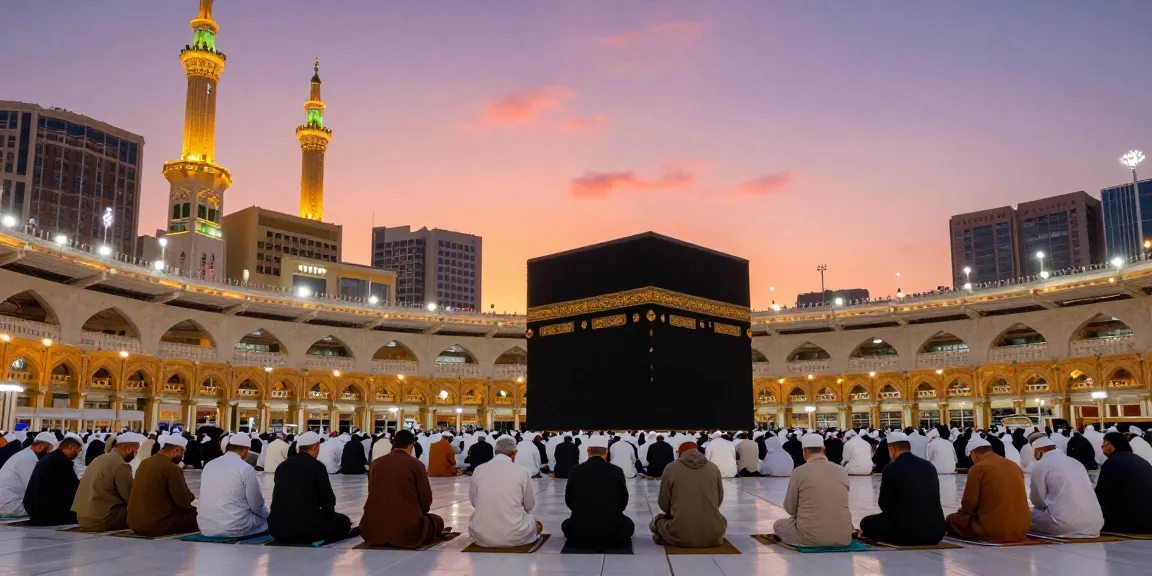Experience the spiritual journey of umroh Itikaf at the Great Mosque of Makkah during Ramadhan, where devotion meets stunning architecture.