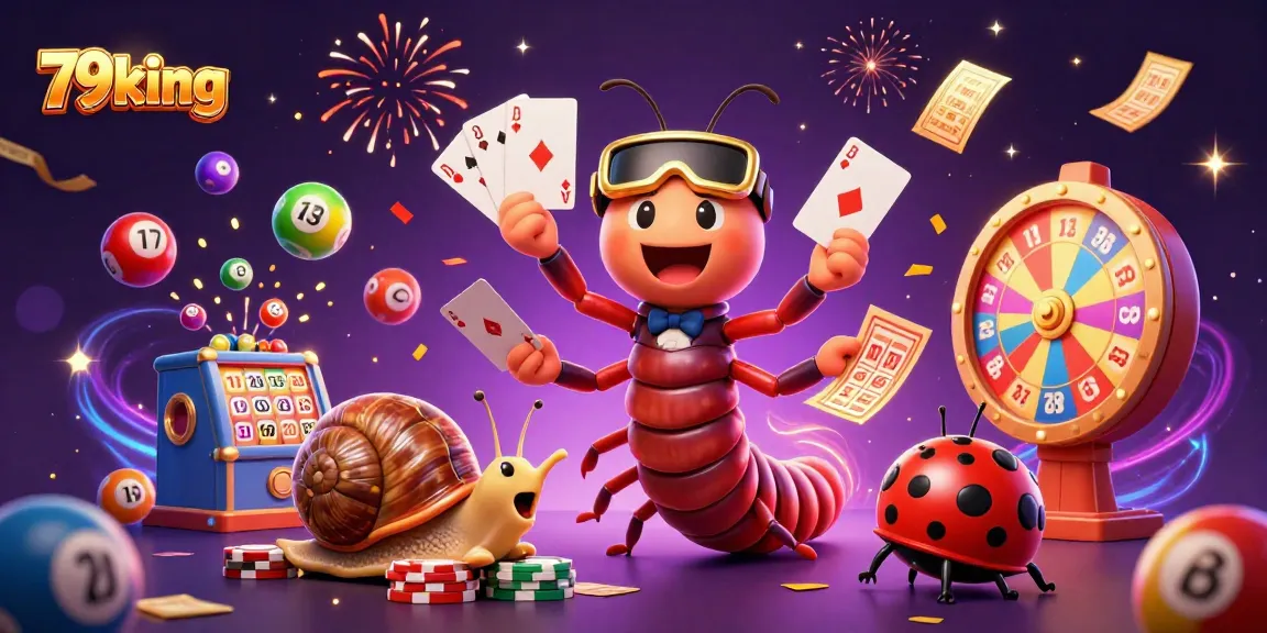 Experience thrilling gameplay at 79king with vibrant casino elements and characters in an exciting atmosphere.