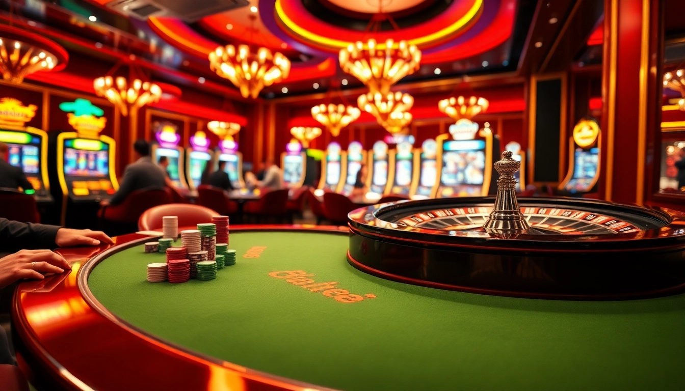 Vivez l'excitation avec un casino en ligne France fiable présentant des tables de poker vibrantes et des roues de roulette.