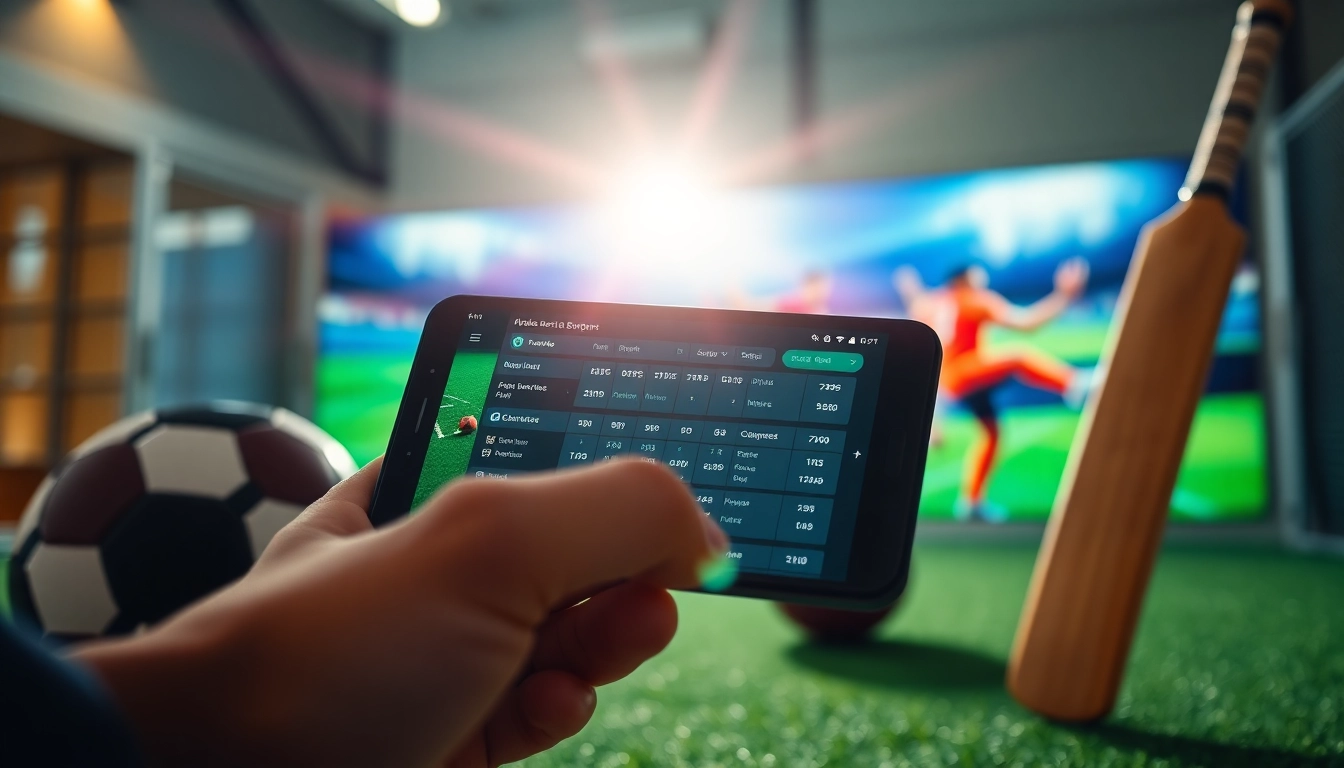 Explore the best online sportsbooks India featuring vibrant sports betting interfaces and tools.