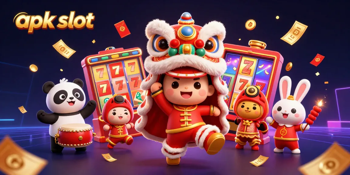 Rasakan kegembiraan apk slot dengan tarian singa yang dinamis dan jackpot berkilauan.