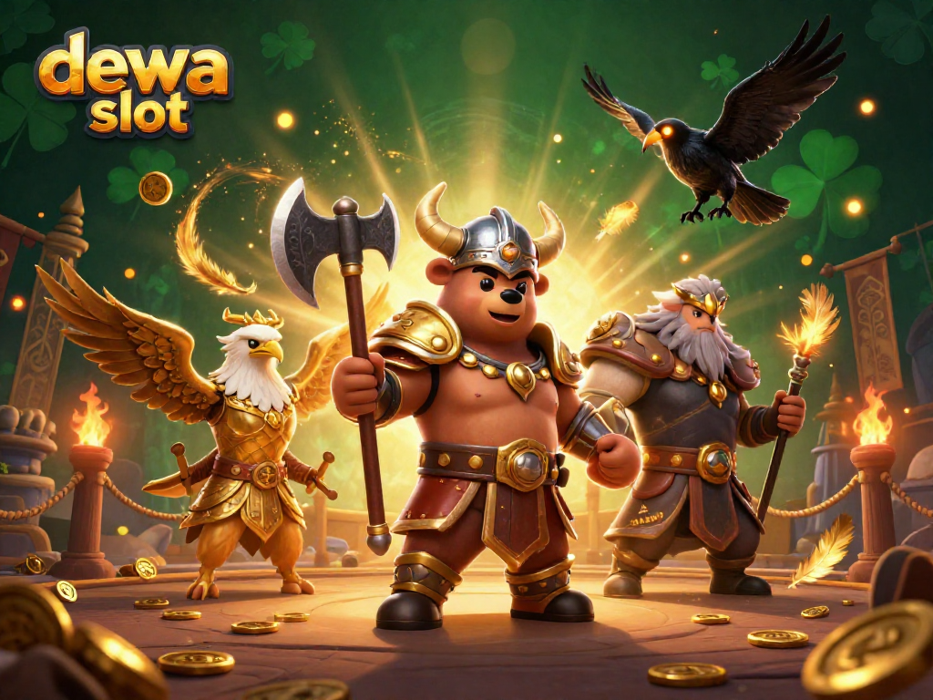Menangkan dewa slot dengan strategi bermain yang tepat dan simbol keberuntungan dalam ilustrasi 3D yang menarik.