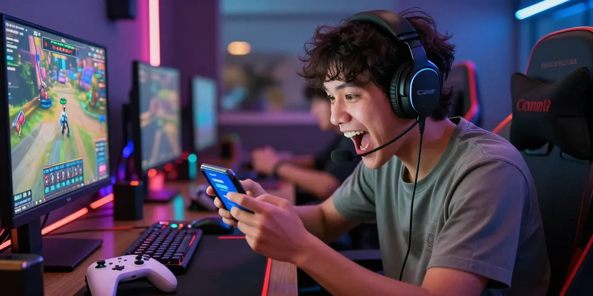 Gunakan metode QRIS di NAGA2000 untuk topup akun game tanpa biaya admin setiap hari dalam suasana gaming yang energik.