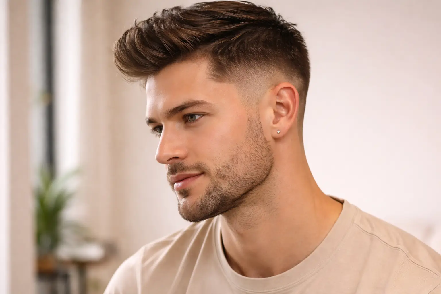 Mid Fade Haircut