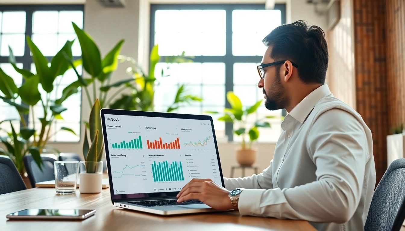 See how to get started with HubSpot free tools in an engaging office environment.