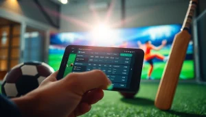 Explore the best online sportsbooks India featuring vibrant sports betting interfaces and tools.