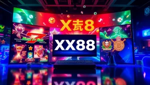 XX88 Pizza online gaming platform interface, showcasing popular games and vibrant colors for engaging user experience.