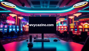 Engaging online gaming atmosphere at https://whycazino.com with dynamic visuals and neon highlights.