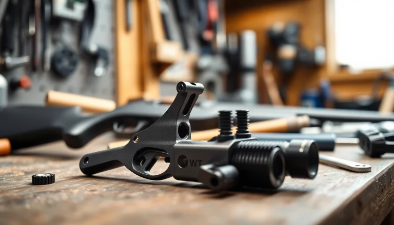 Showcasing the wot trigger price alongside detailed craftsmanship in a workshop setting.