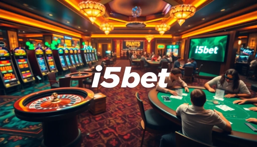 nhà cái i5bet offers players an engaging casino experience with vibrant poker and roulette action.