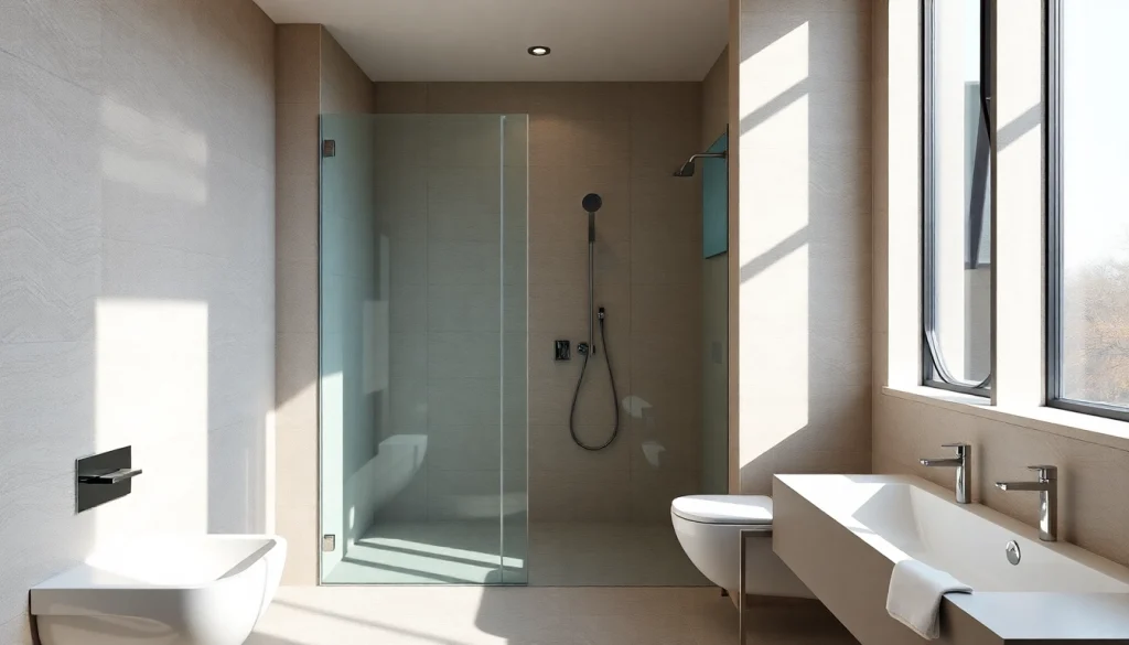 Installer une paroi de douche italienne moderne et élégante dans une salle de bain raffinée.