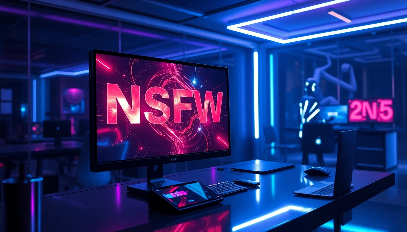 Captivating NSFW AI image generation interface showcasing dynamic creative technology.