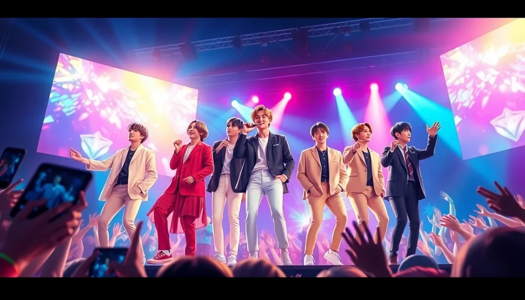 Catch the latest BTS news as the band delivers an electrifying live performance.