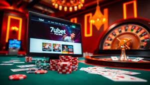 Experience the thrill of gambling with 7upbet, featuring a vibrant online casino atmosphere.