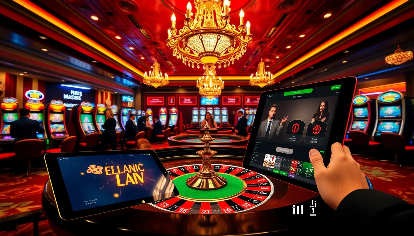 Découvrez l'excitation du casino en ligne france fiable avec une roulette élégante et une atmosphère de jeu vibrante.