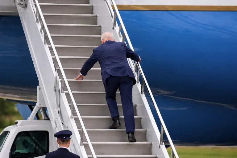 trump falls