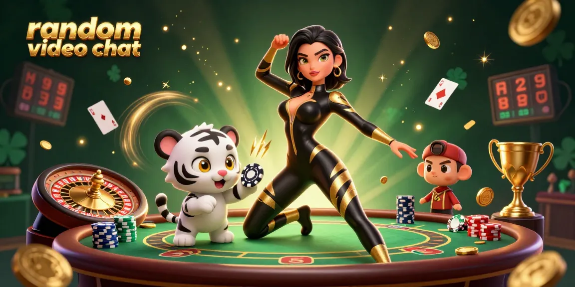 Engage in thrilling random video chat experiences while connecting with fellow gamblers in a vibrant casino atmosphere.