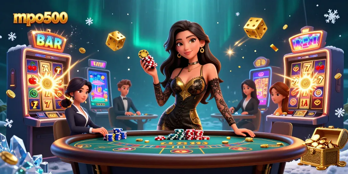 Experience thrilling gameplay at mpo500 with golden chips and dynamic casino elements